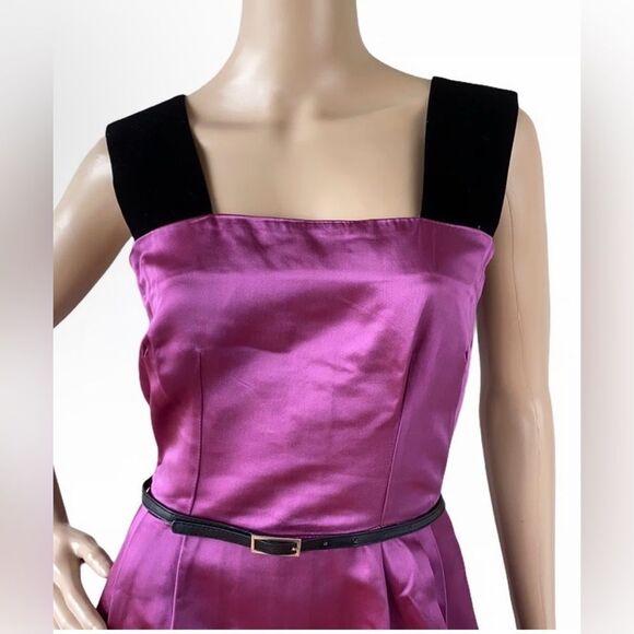 Dolce& Gabbana Elegant Pink and Black Women's Dress, US6 - Picture 3 of 8